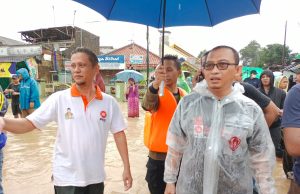 PKS Kota Serang Salurkan 5000 Nasi Bungkus Kepada Korban Terdampak Banjir Kota Serang