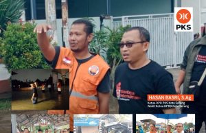 Hasan Basri Keliling Bantu Korban Banjir Kota Serang