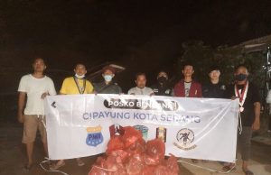 Aliansi Cipayung Gelar Posko Bantu Korban Banjir Kota Serang