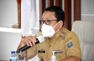 Walikota Metro Pimpin Rapat Penataan Kawasan Samber Park Kota Metro