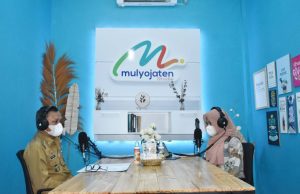 Wakil Walikota Qomaru Zaman Mengisi Acara Podcast Ramadhan di Mulyojaten Studio