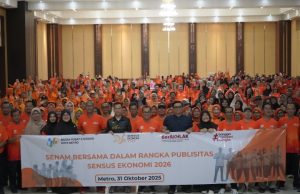 Sensus Ekonomi di kampanye kan melalui Senam Sehat