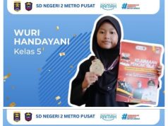 Dua pelajar SD Negeri 2 Metro Pusat Raih Medali di Kejuaraan Pencak Silat Gubernur Cup